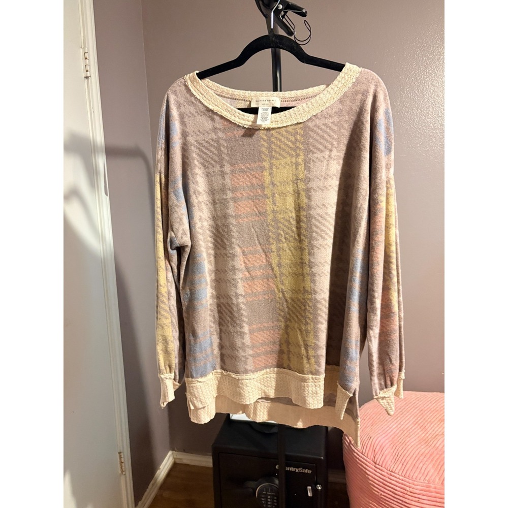 Saints and Hearts Light Pullover Sweater Sz 1XL